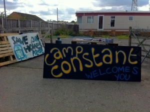 Camp Constant Welcome Desk
